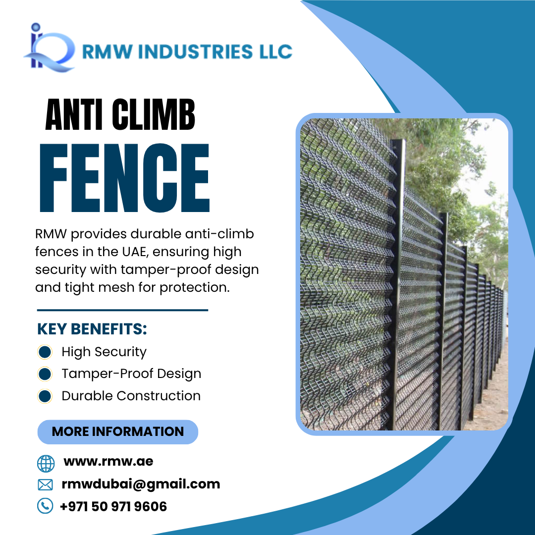 Anti Climb Fence in UAE