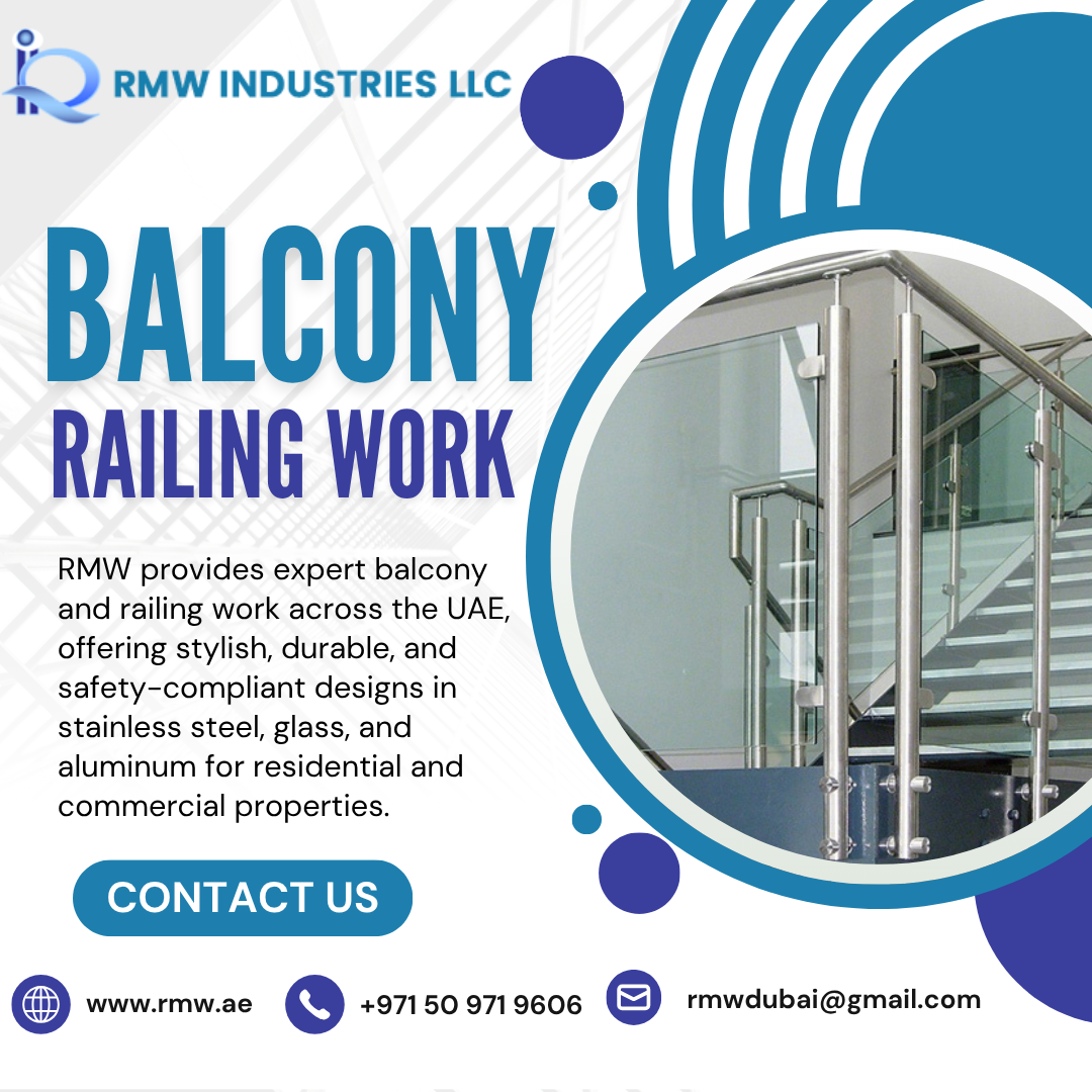 Balcony & Railing Work in UAE