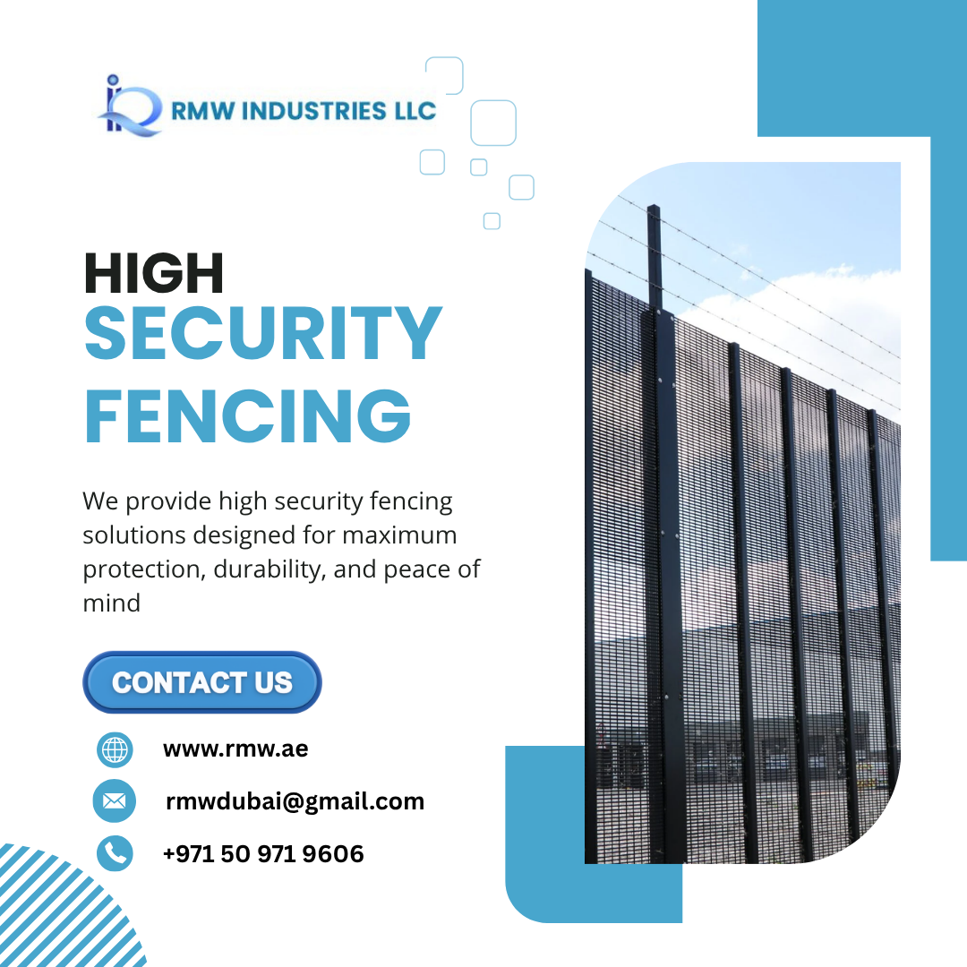 High Security Fencing Contractor in UAE