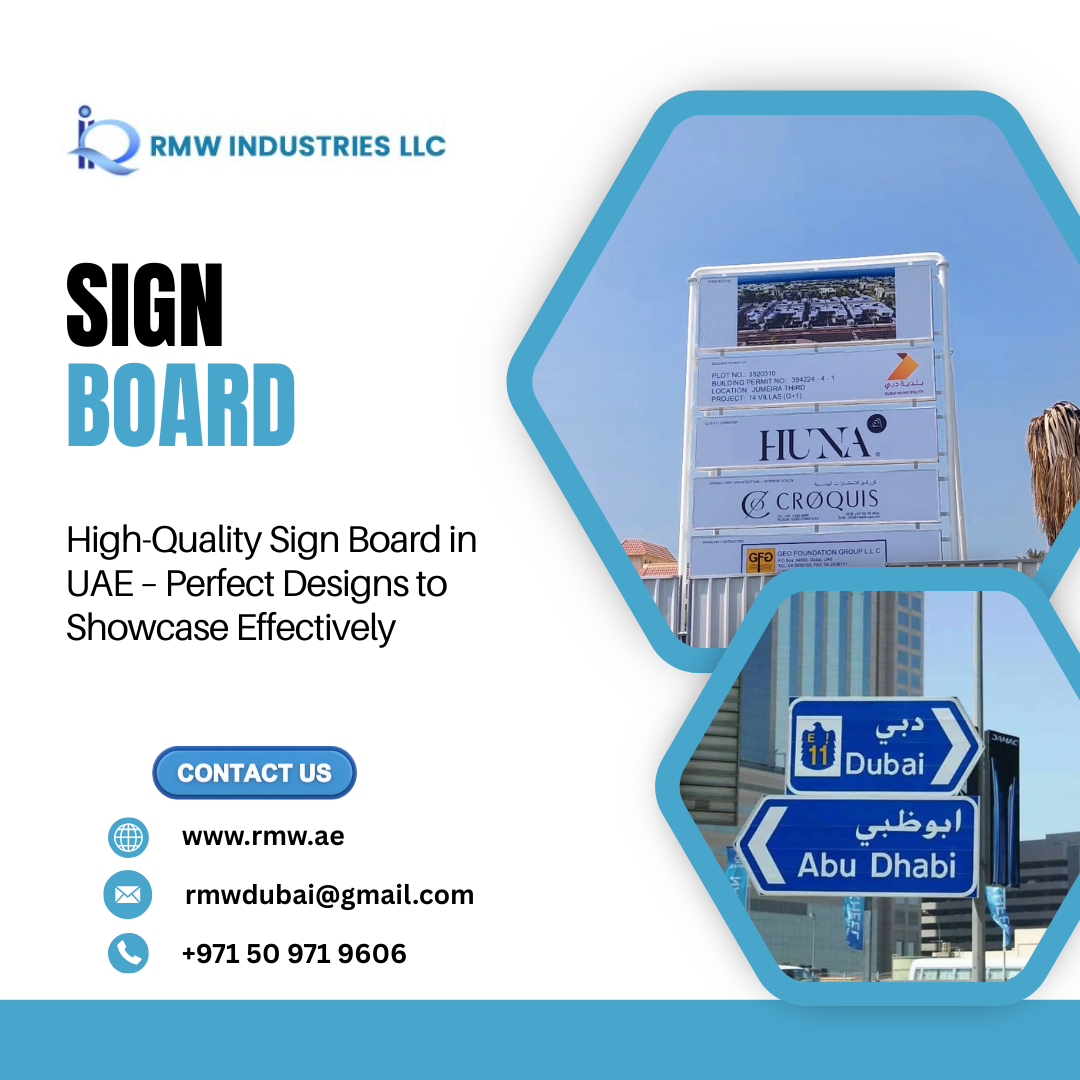Sign Board in UAE