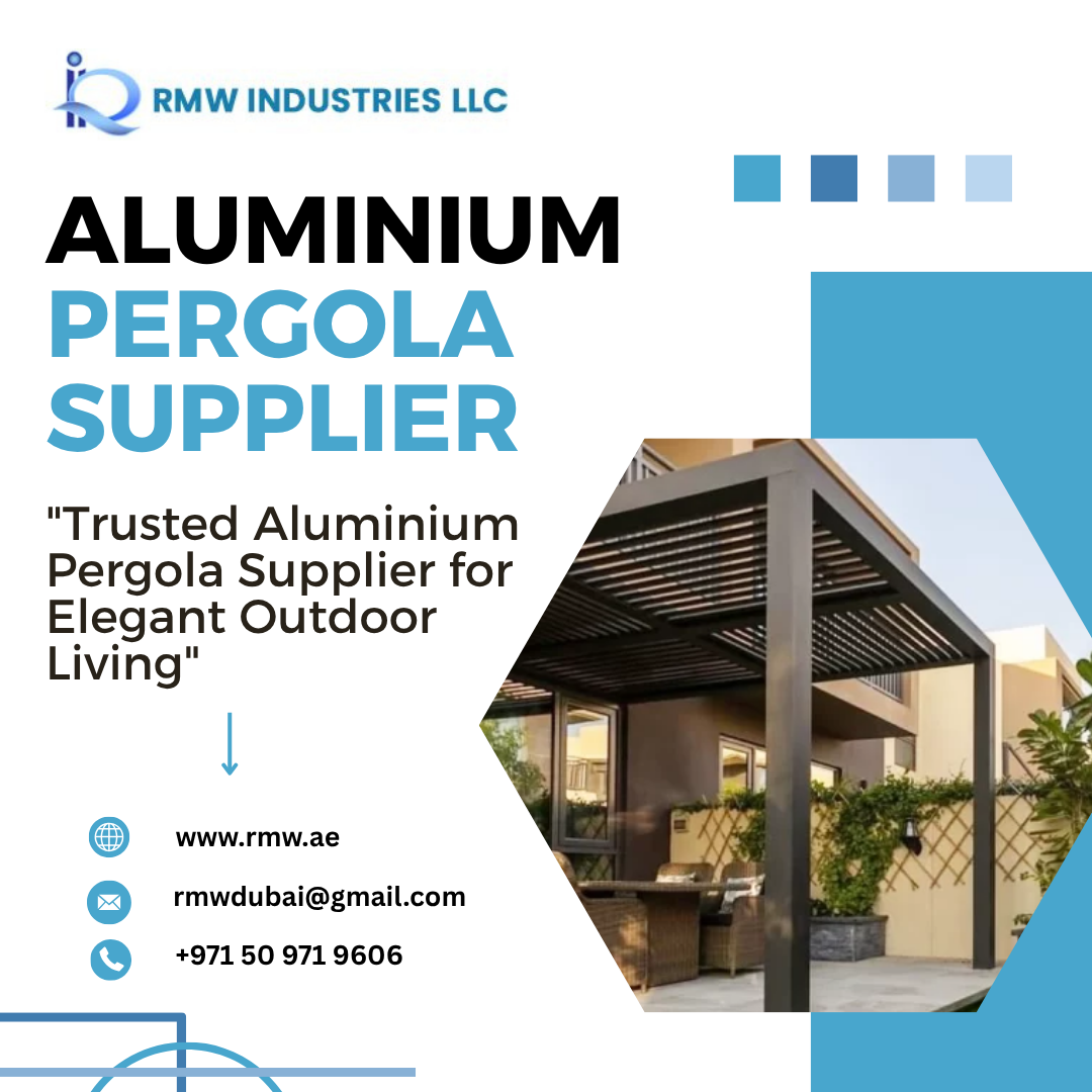 Aluminium Pergola Supplier in UAE