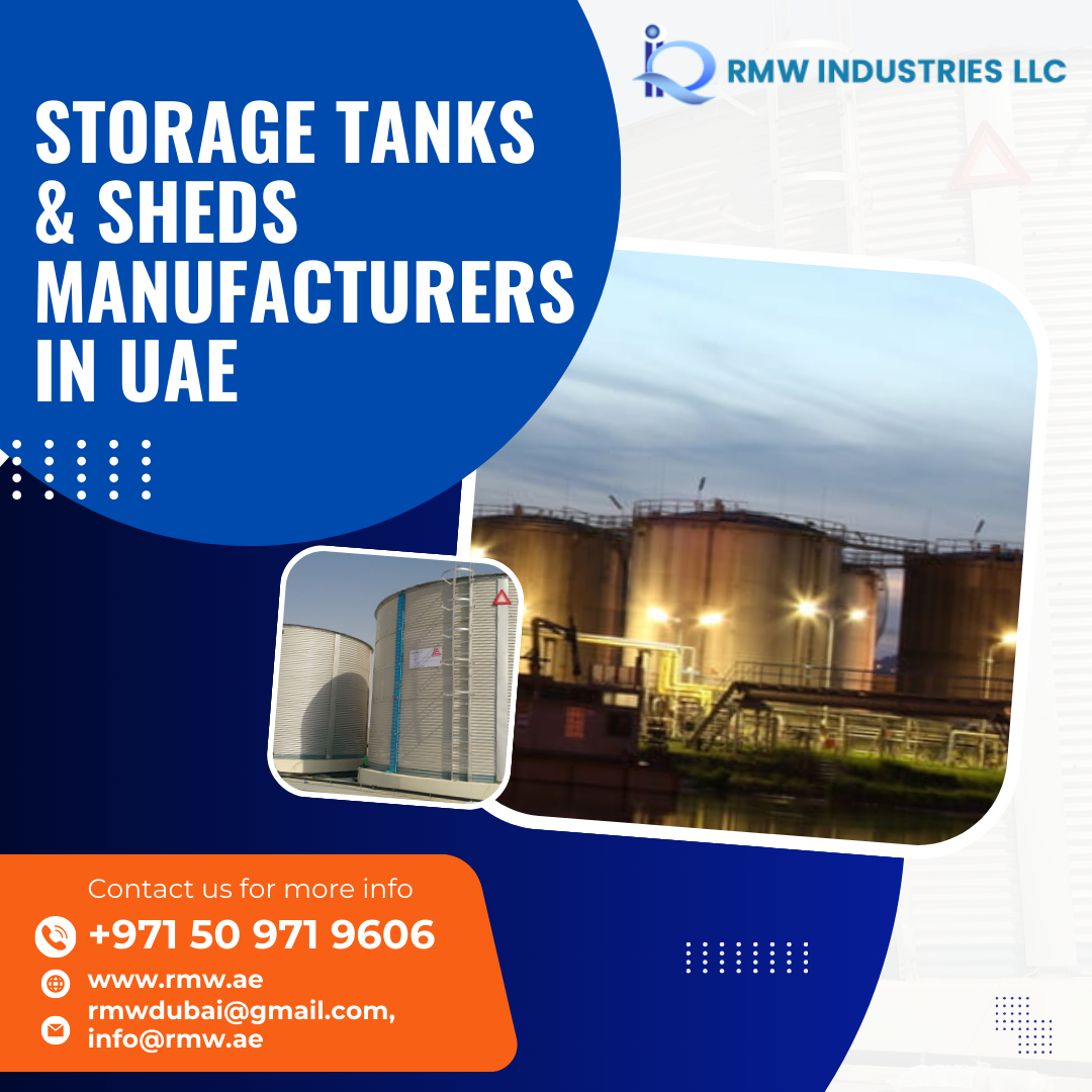Storage tanks and sheds manufacturers in UAE