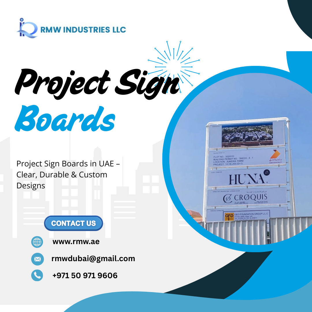 Project Sign Boards in UAE