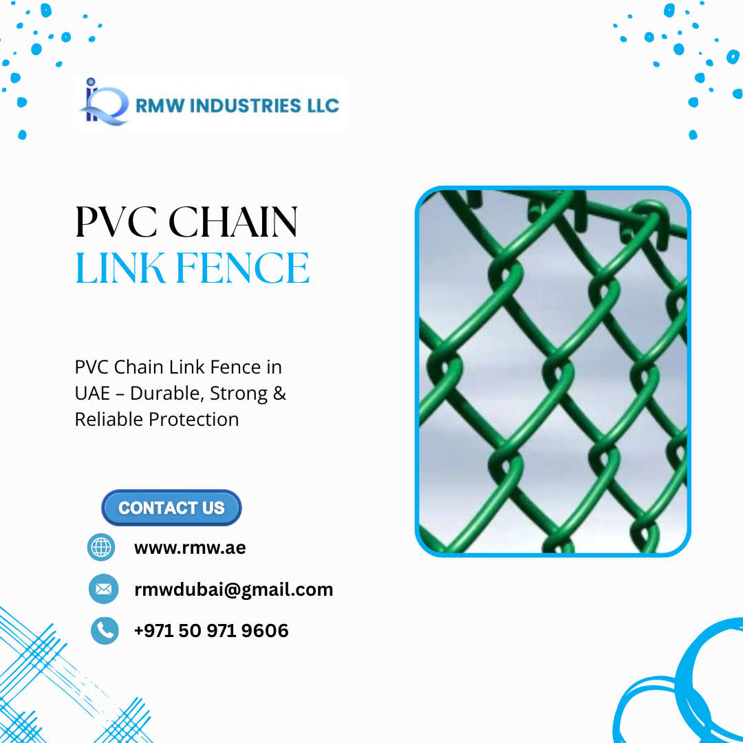 PVC Chain Link Fence in UAE