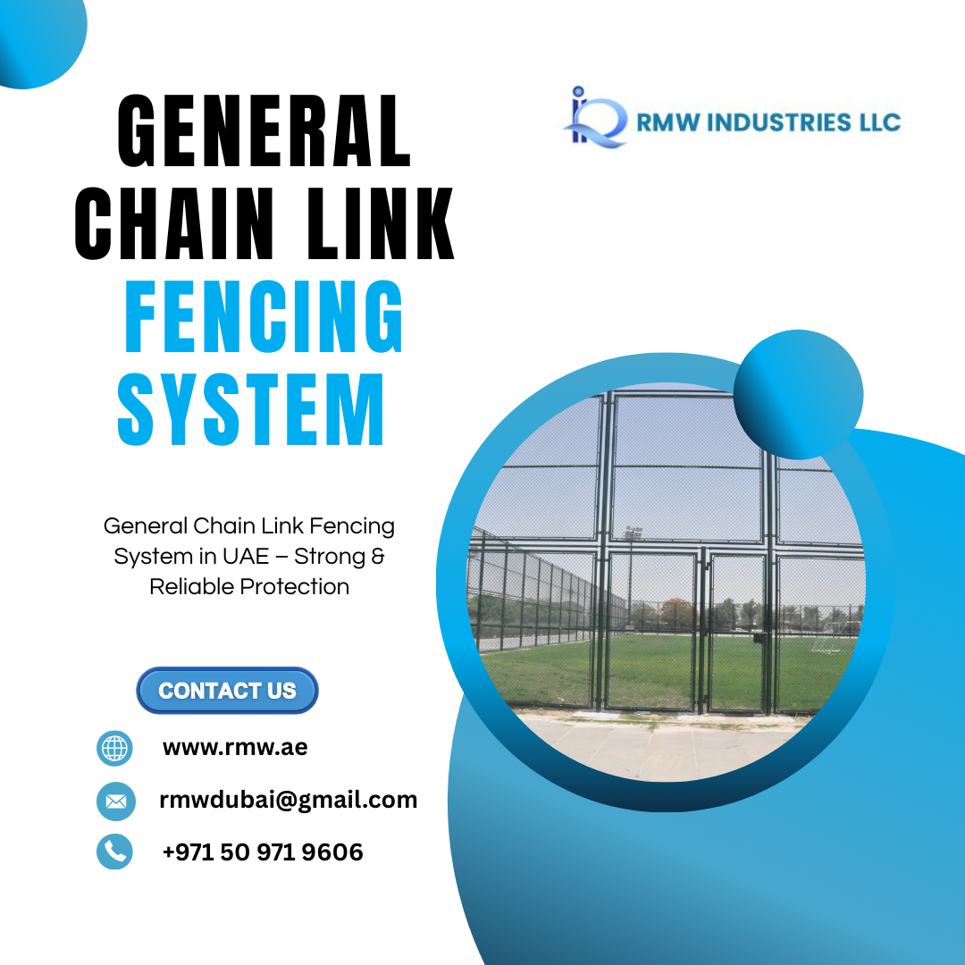 General Chain Link Fencing System in UAE