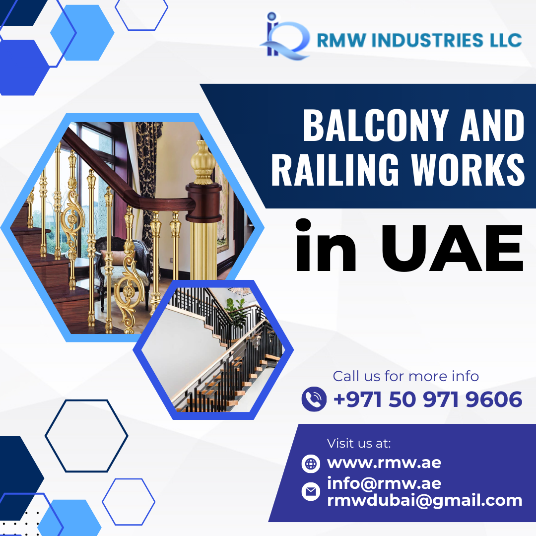 Balcony and railing works in UAE