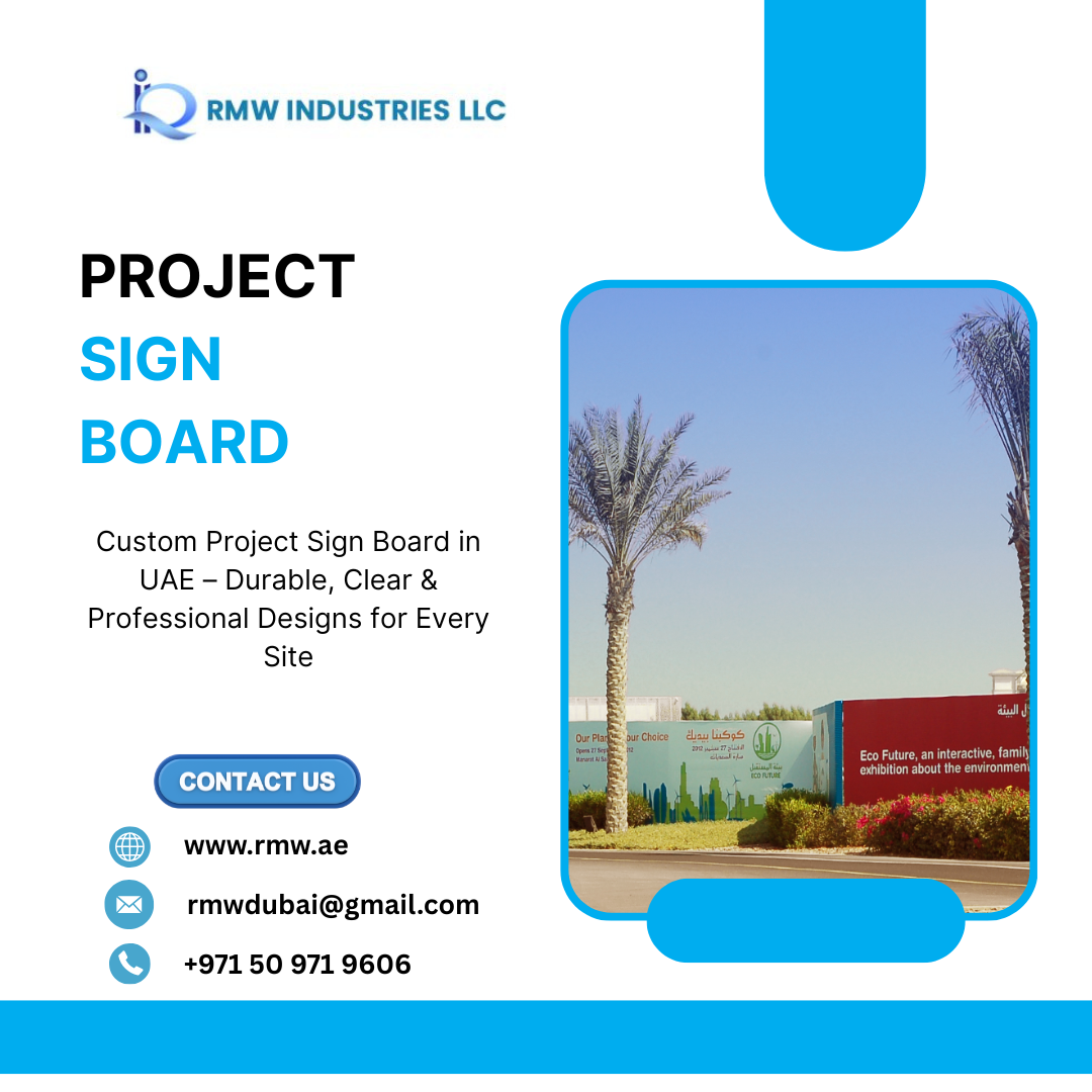 Project Sign Boards in UAE